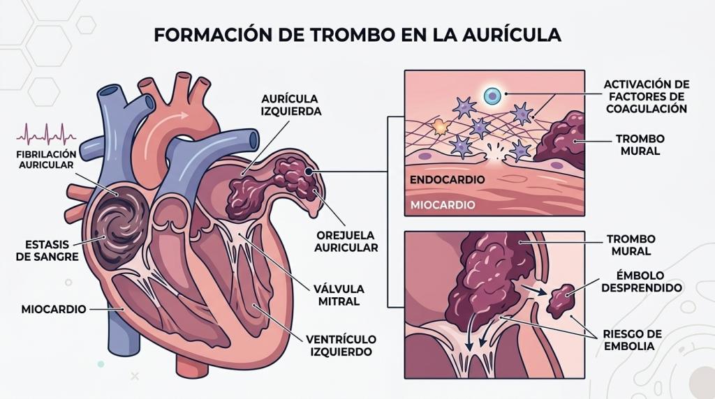 Fibrilación auricular y riesgo de ictus